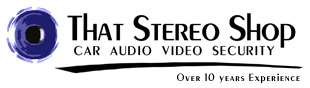 That Stereo Shop Logo, car stereos installed pittsburgh